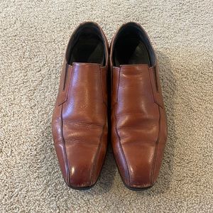 Brown dress shoes size 10